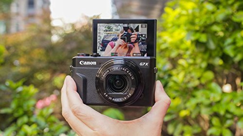 Canon PowerShot G7 X Mark II w/Accessories Bundle -Digital Camera w/1 Inch CMOS Sensor Tilt LCD Screen Touchscreen Acces