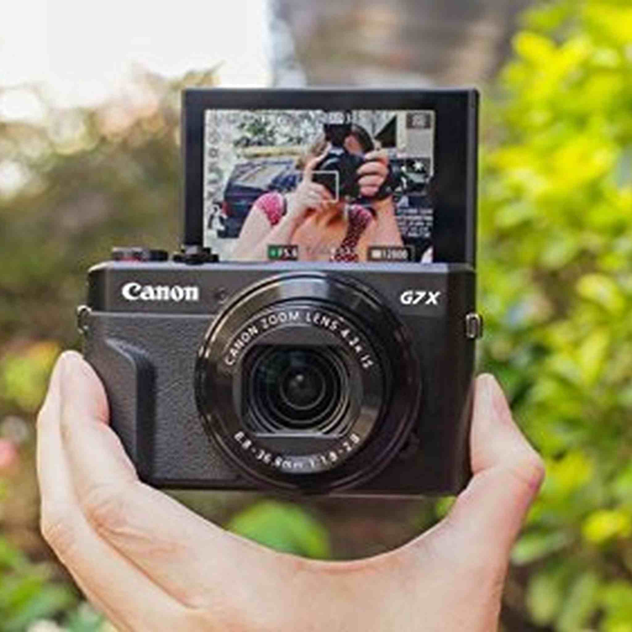 Canon PowerShot G7 X Mark II w/Accessories Bundle -Digital Camera w/1 Inch CMOS Sensor Tilt LCD Screen Touchscreen Acces