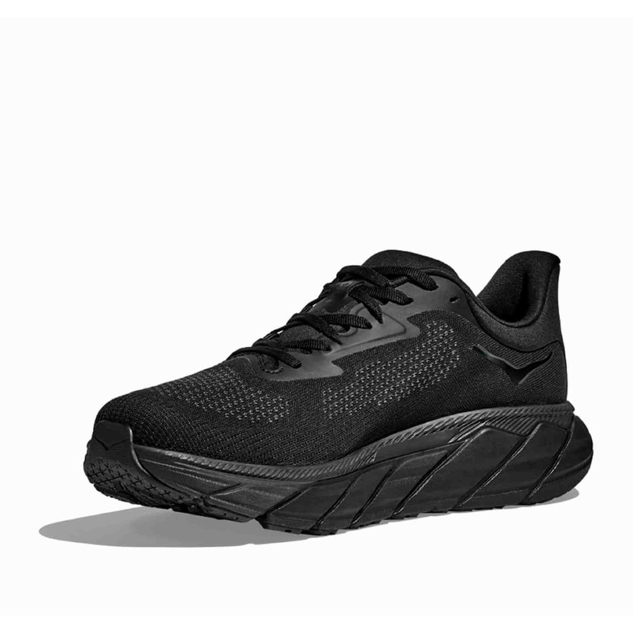 Hoka Men's Arahi 7 Sneaker, Black/Black, 8