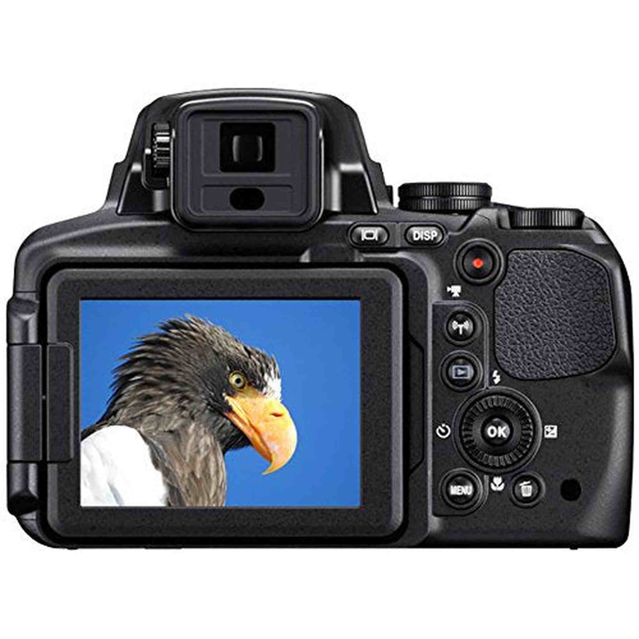 Nikon COOLPIX P900 16MP Zoom Digital Camera with 83x Optical Zoom, Built-in Wi-Fi and NFC Black Renewed - Reconditioned Nikon