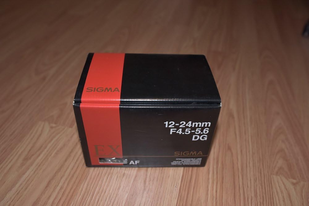 Sigma 12-24mm f/4.5-5.6 EX DG IF HSM Aspherical Ultra Wide Angle Zoom Lens for Nikon SLR Cameras