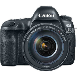 Canon EOS 5D Mark IV DSLR Camera with 24-105mm f/4L II Lens 1483C010 - Starter Bundle - Used Canon