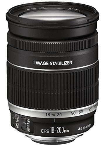 Canon EF-S 18-200mm f/3.5-5.6 IS Standard Zoom Lens for Canon DSLR Cameras