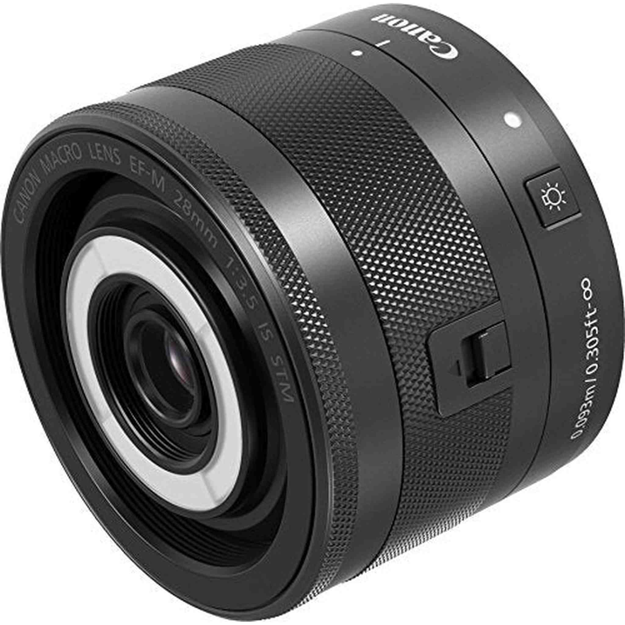 Canon EF-M 28mm f/3.5 Macro is STM International Model No Warranty