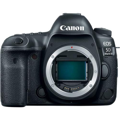 Canon EOS 5D Mark IV Full Frame Digital SLR Camera Body - Bundle with Tripod + LED Light + 32 GB Memory Card + More (Intl Model)