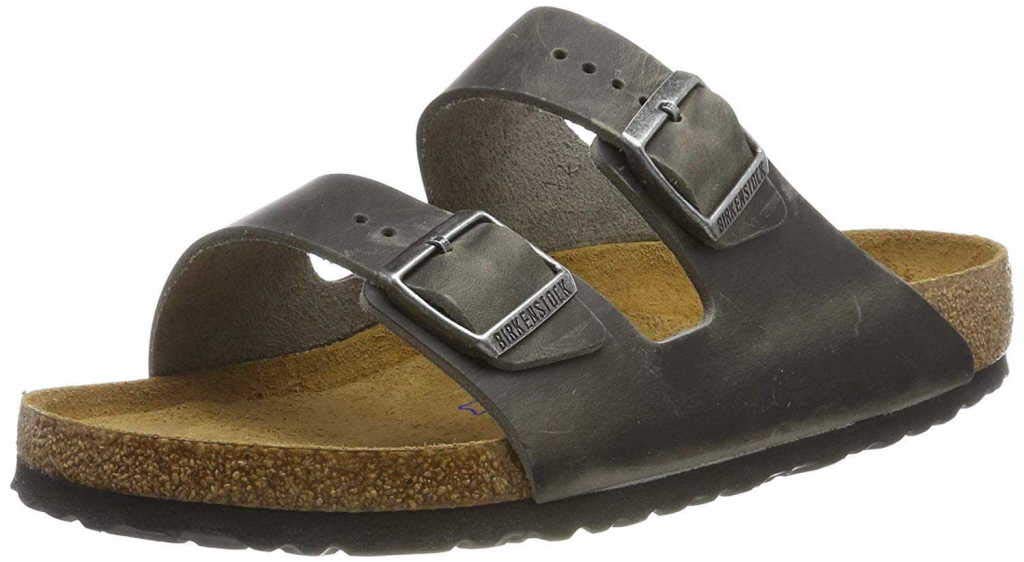 Birkenstock Women's Open Toe Sandals, Iron Grey, 10