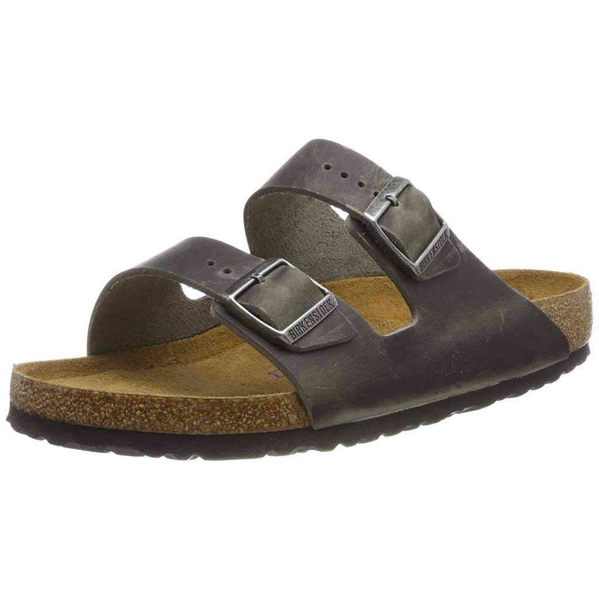 Birkenstock Women's Open Toe Sandals, Iron Grey, 10