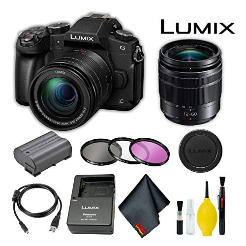 Panasonic Lumix Mirrorless Digital Camera with 12-60mm Lens Bundle