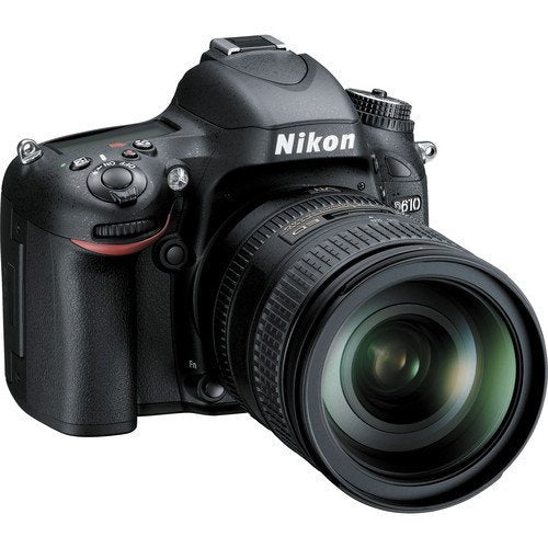 Nikon D610 24.3 MP CMOS FX-Format Digital SLR Kit with 28-300mm f/3.5-5.6G ED VR AF-S Nikkor Lens International Version (No warranty)