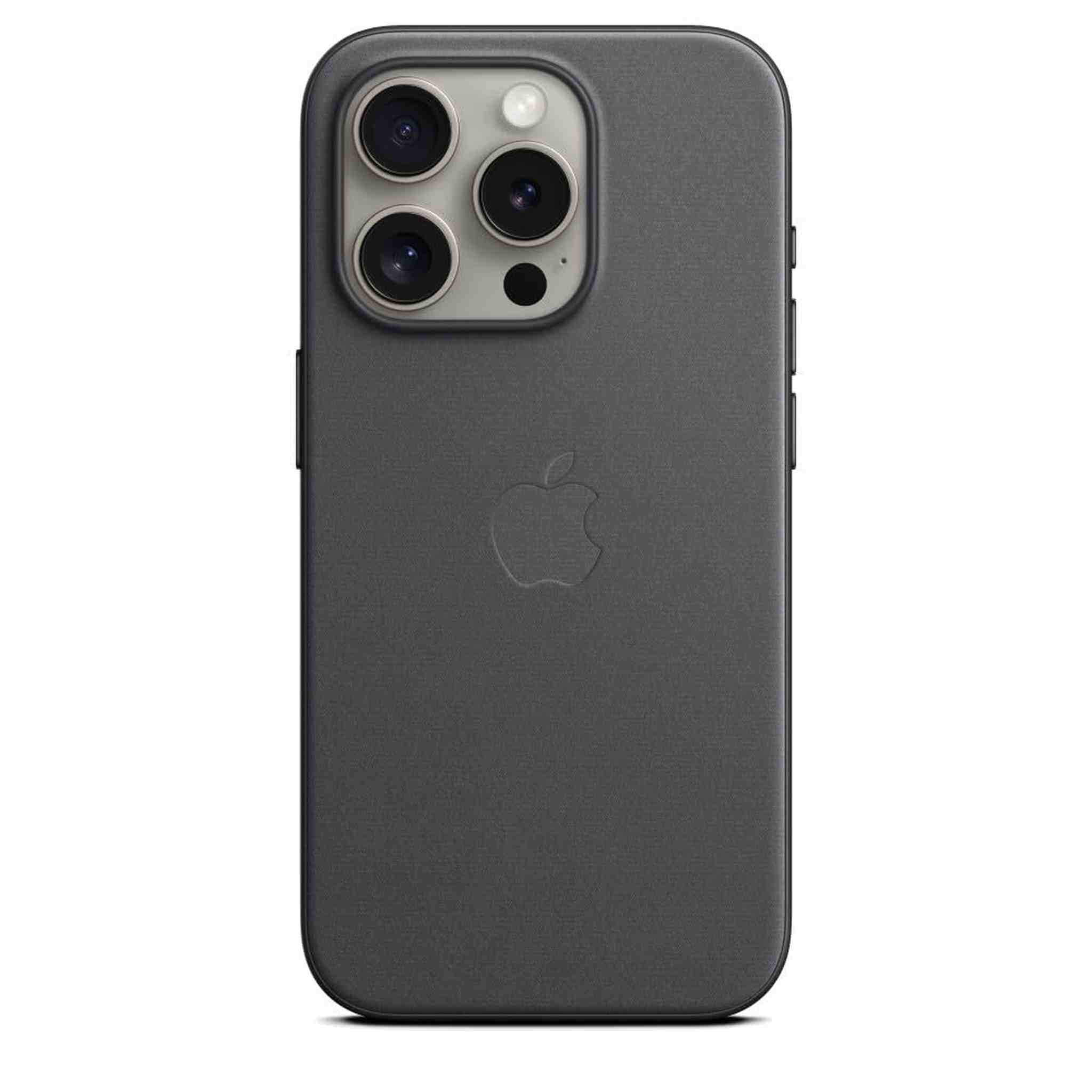 Apple iPhone 15 Pro FineWoven Case with MagSafe - Black