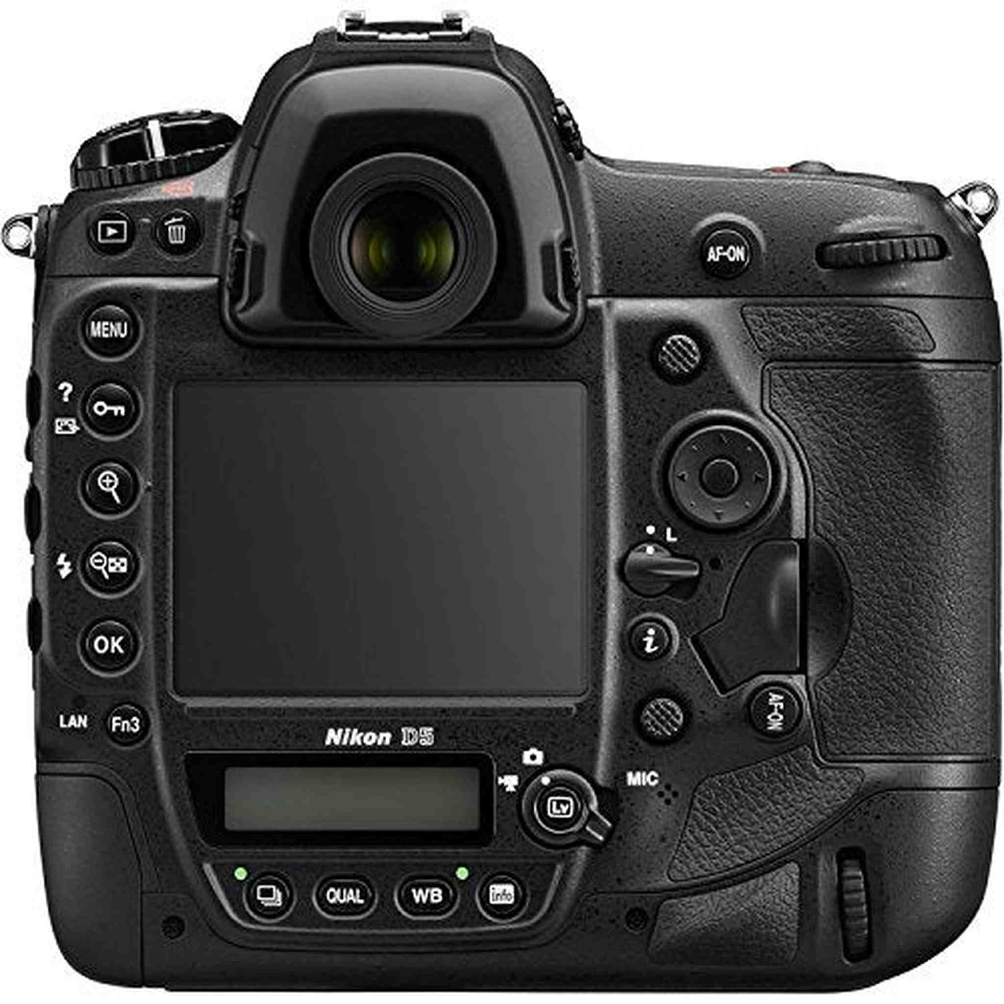 Nikon D5 DSLR Camera Dual XQD Slots International Model Basic Bundle Nikon