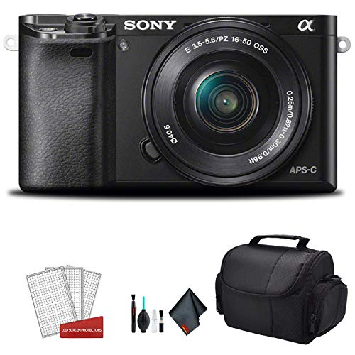 Sony Alpha a6400 Mirrorless Digital Camera with 16-50mm Lens Kit - International Model