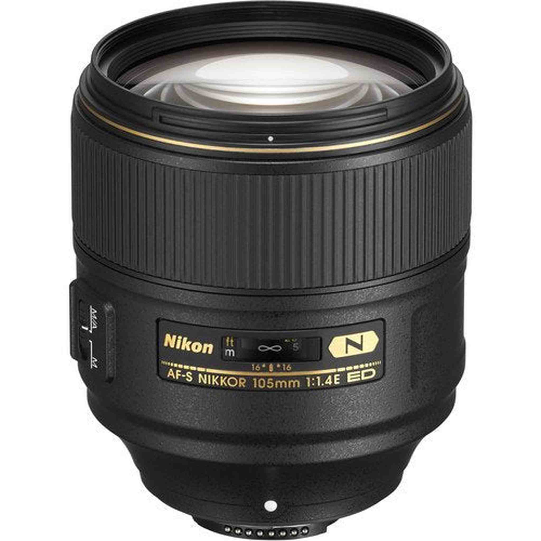 Nikon AF-S FX NIKKOR 105mm f/1.4 ED Lens with Auto Focus for Nikon DSLR Cameras Certified Refurbished - Reconditioned Nikon