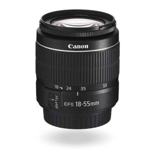 Canon EF-S 18-55mm f/3.5-5.6 III Camera Lens New in White Box International Model No Warranty