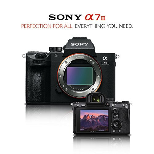 Sony Alpha a7 III Mirrorless Digital Camera International Version Body Only