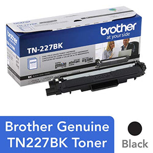 Brother TN227BK High-Yield Toner Cartridge - Black