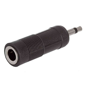 Cmple 3.5mm Mono Plug to 6.35mm Stereo Jack Adapter Cmple
