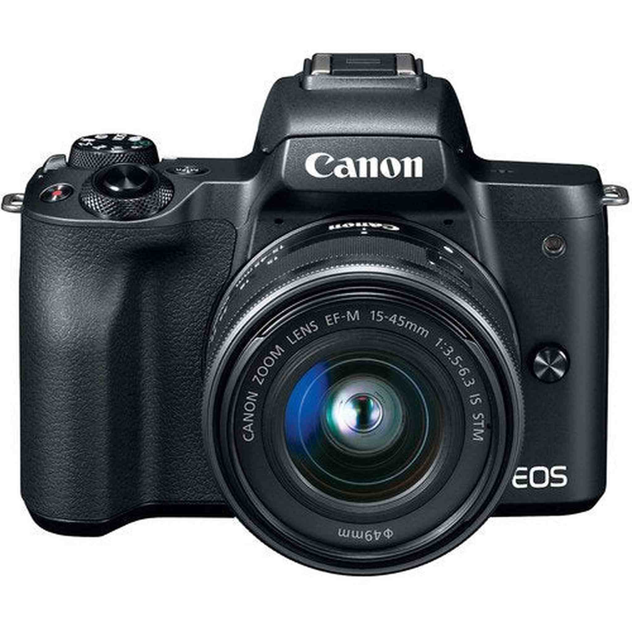 Canon EOS M50 Mirrorless Digital Camera with 15-45mm Lens Deluxe Bundle 01 Canon