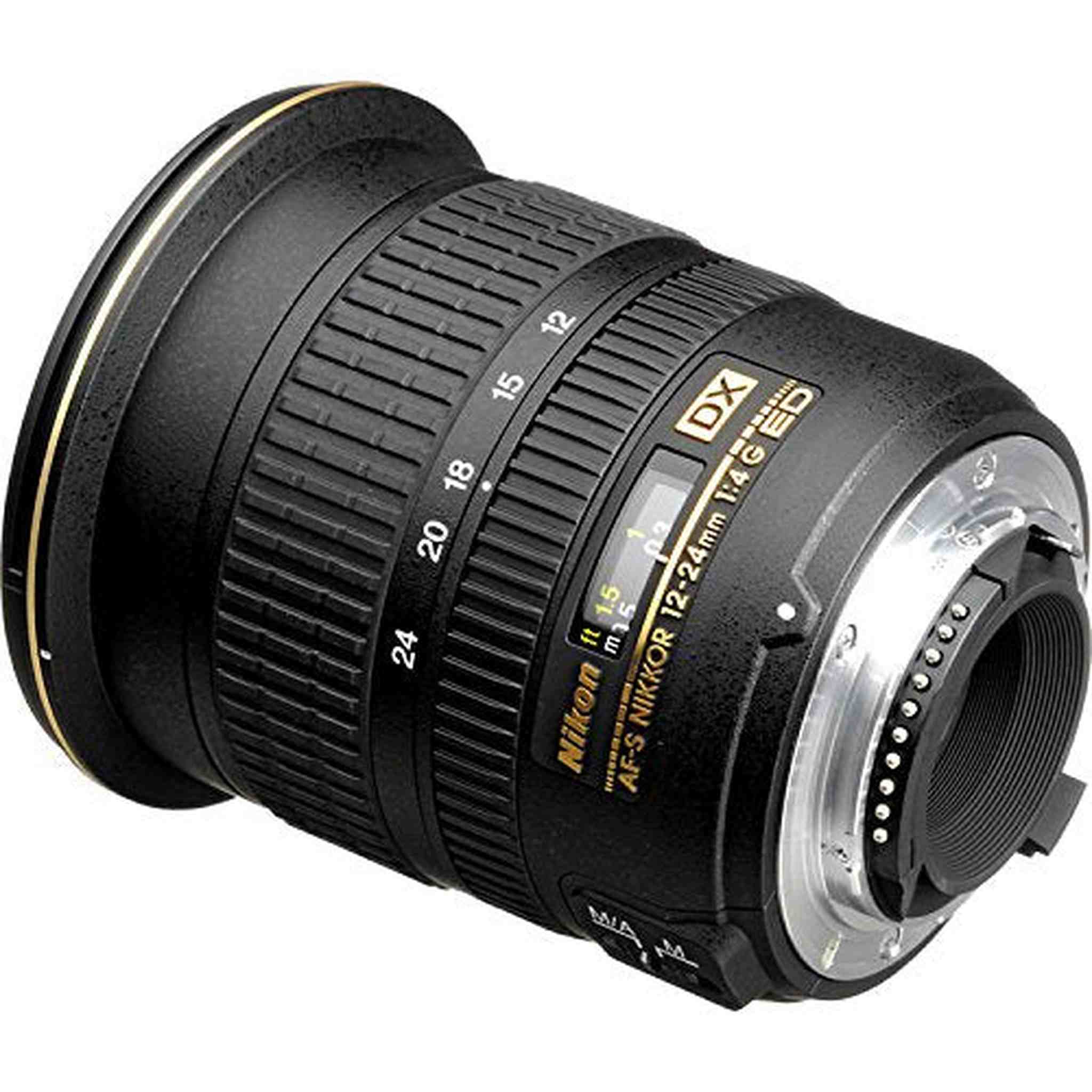 Nikon AF-S DX Zoom-NIKKOR 12-24mm f/4G IF-ED Lens for Nikon F Mount + Accessories International Model with 2 Year Warra