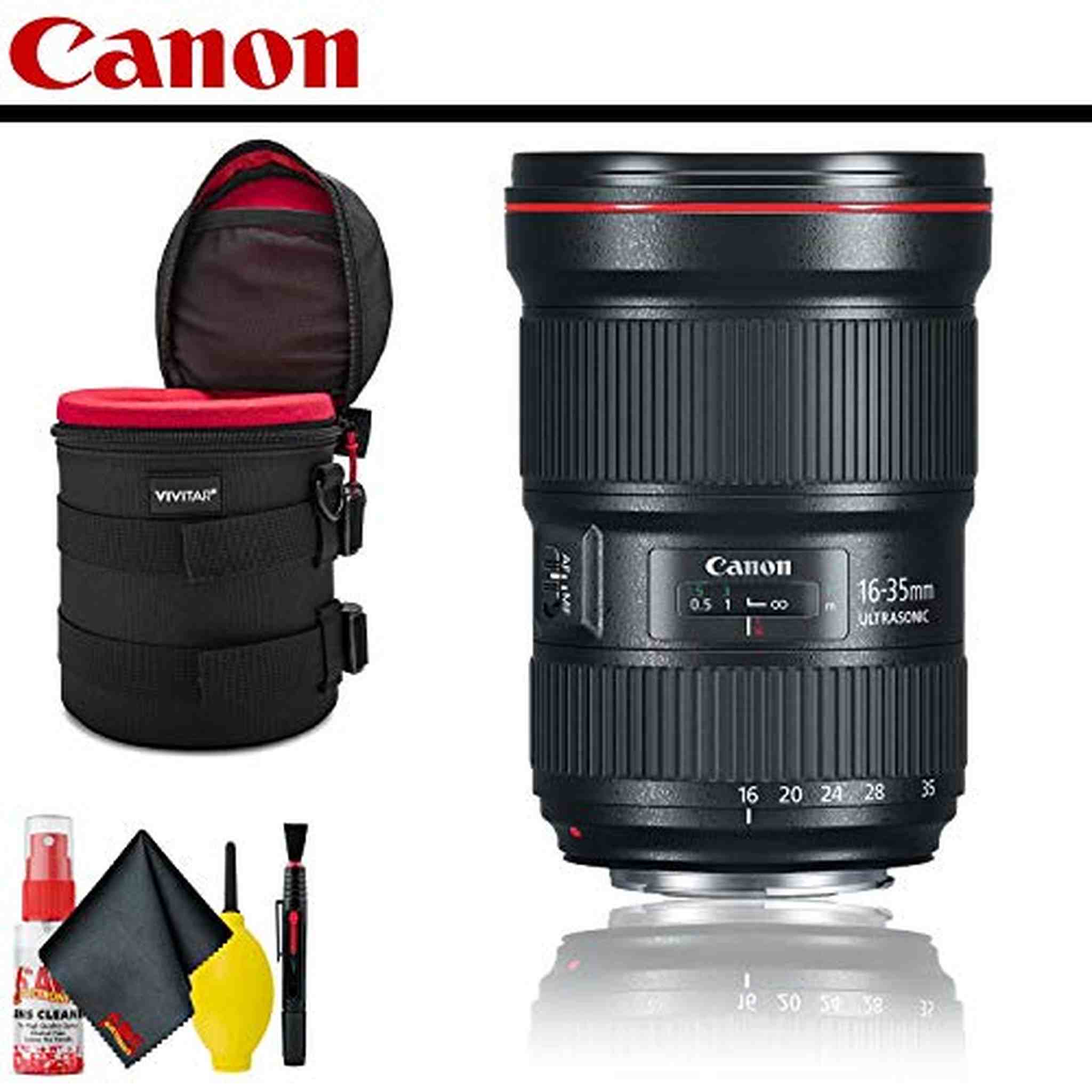 Canon EF 16-35mm f/2.8L III USM Lens With Lens Case AND Cleaning Kit