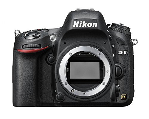 Nikon D610 24.3 MP CMOS FX-Format Digital SLR Camera (Body Only) International Version (No warranty) - Used