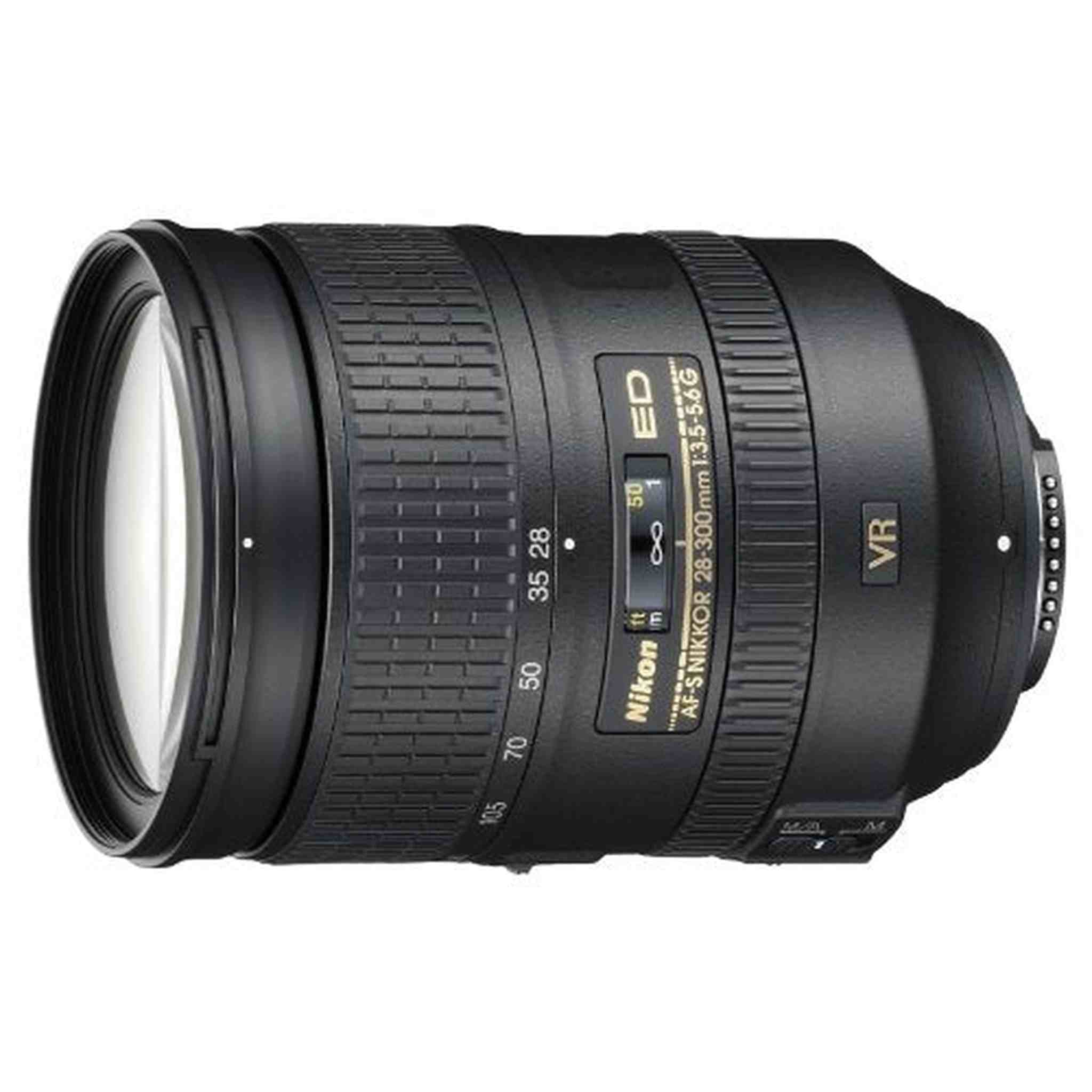 Nikon AF-S FX NIKKOR 28-300mm f/3.5-5.6G ED Vibration Reduction Zoom Lens with Auto Focus for Nikon DSLR Cameras - Used Nikon