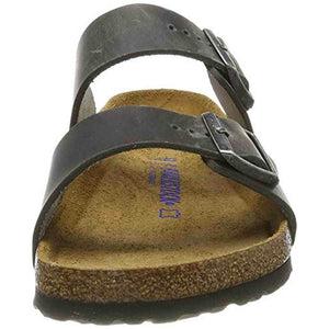 Birkenstock Women's Heels Open Toe Sandals, Grey Iron Iron, 8