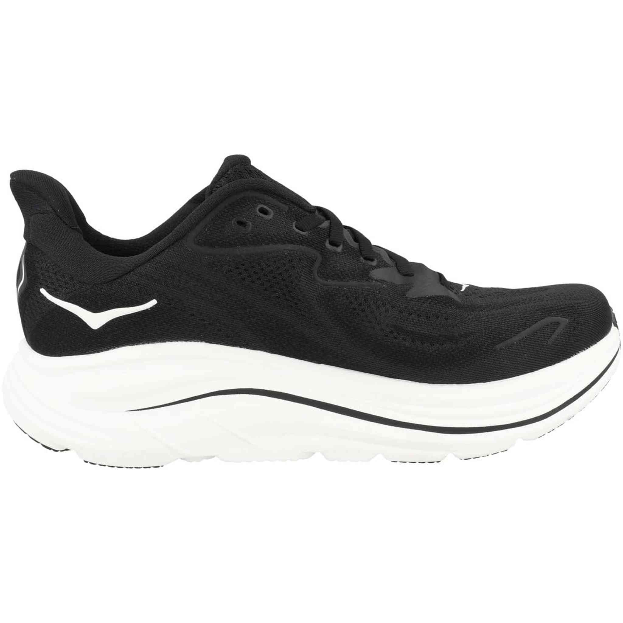 Hoka Men's Clifton 10 Black/White 11 Medium