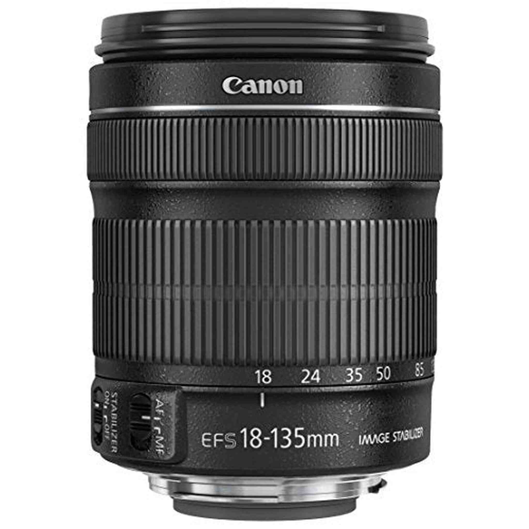 Canon EF-S 18-135mm f/3.5-5.6 is STM Lens in White Box, with 1-Year Canon USA Warranty - Used Canon