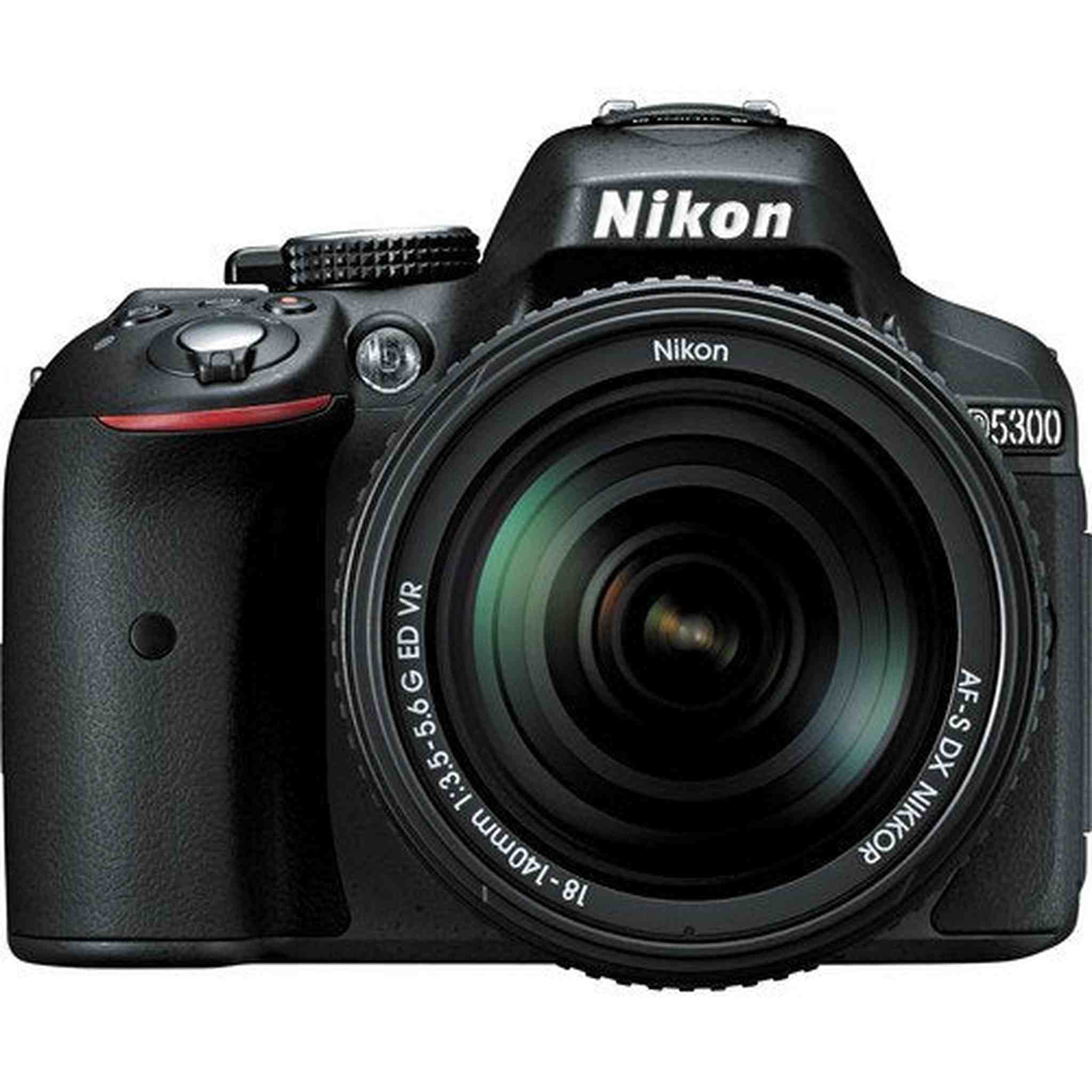 Nikon D5300 Digital SLR Camera - Black w/18-140mm Lens