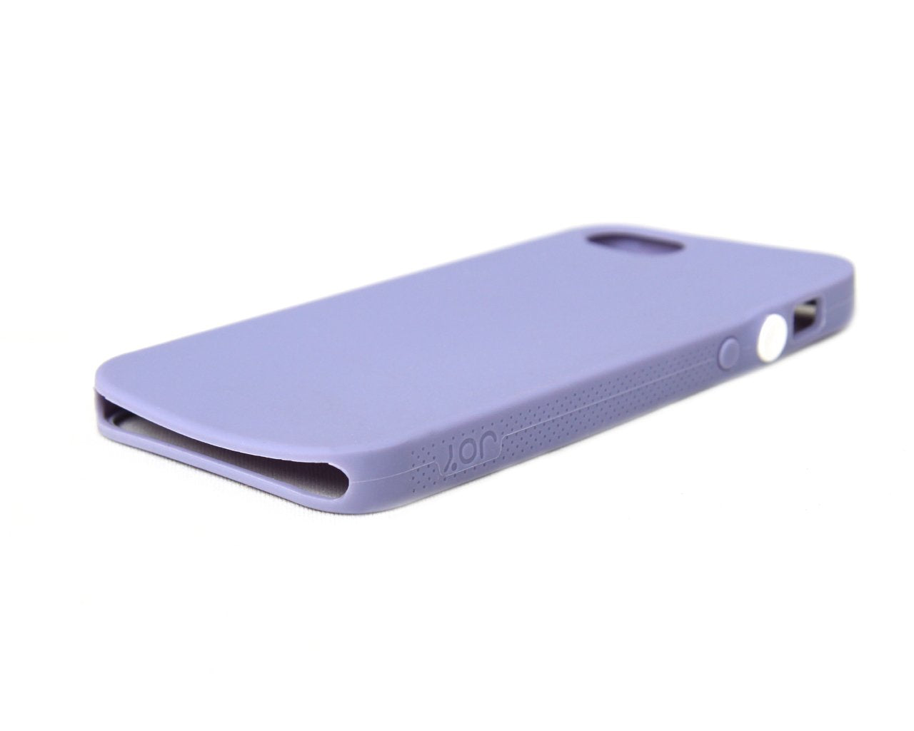 The Joy Factory Jugar Soft Silicone Case with Metal Frame for iPhone5/5S, CSD102 (Purple)