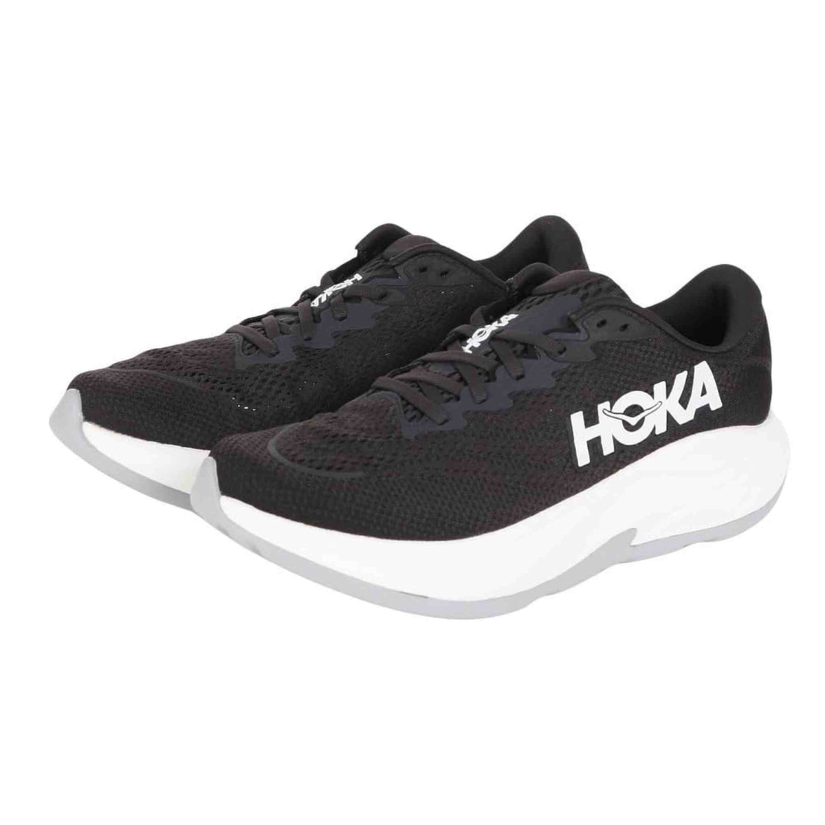 Hoka Men's Rincon 4 Sneaker, Black/White, 10