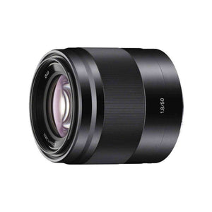 Sony SEL50F18 50mm f/1.8 Lens for Sony E Mount Nex Cameras Black - Fixed Certified Refurbished - Reconditioned Sony