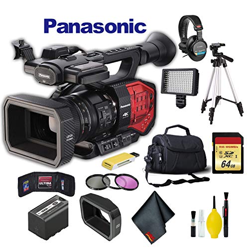 Panasonic AG-DVX200 4K Camcorder with Four Thirds Sensor and Integrated Zoom Lens Master Bundle