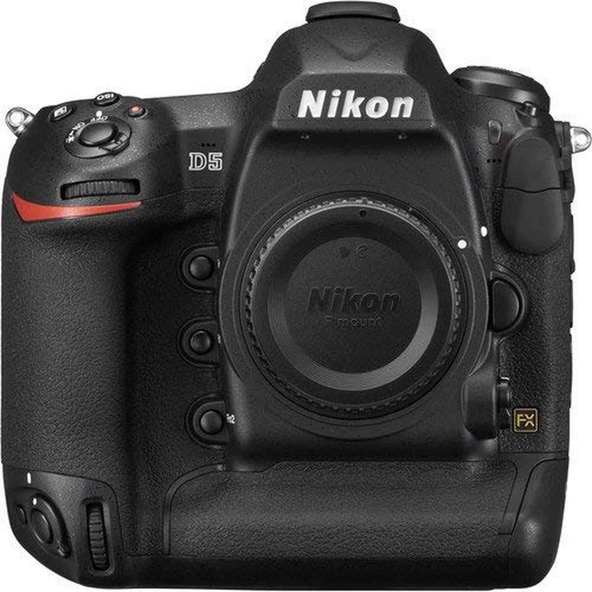 Nikon D5 DSLR Camera Body Only, Dual XQD Slots Black - Reconditioned Nikon