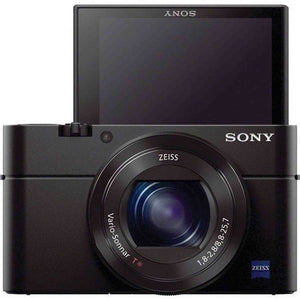 Sony Cyber-Shot III Digital Camera Bundle with 64GB Memory Card + Carrying Case + More Intl Model