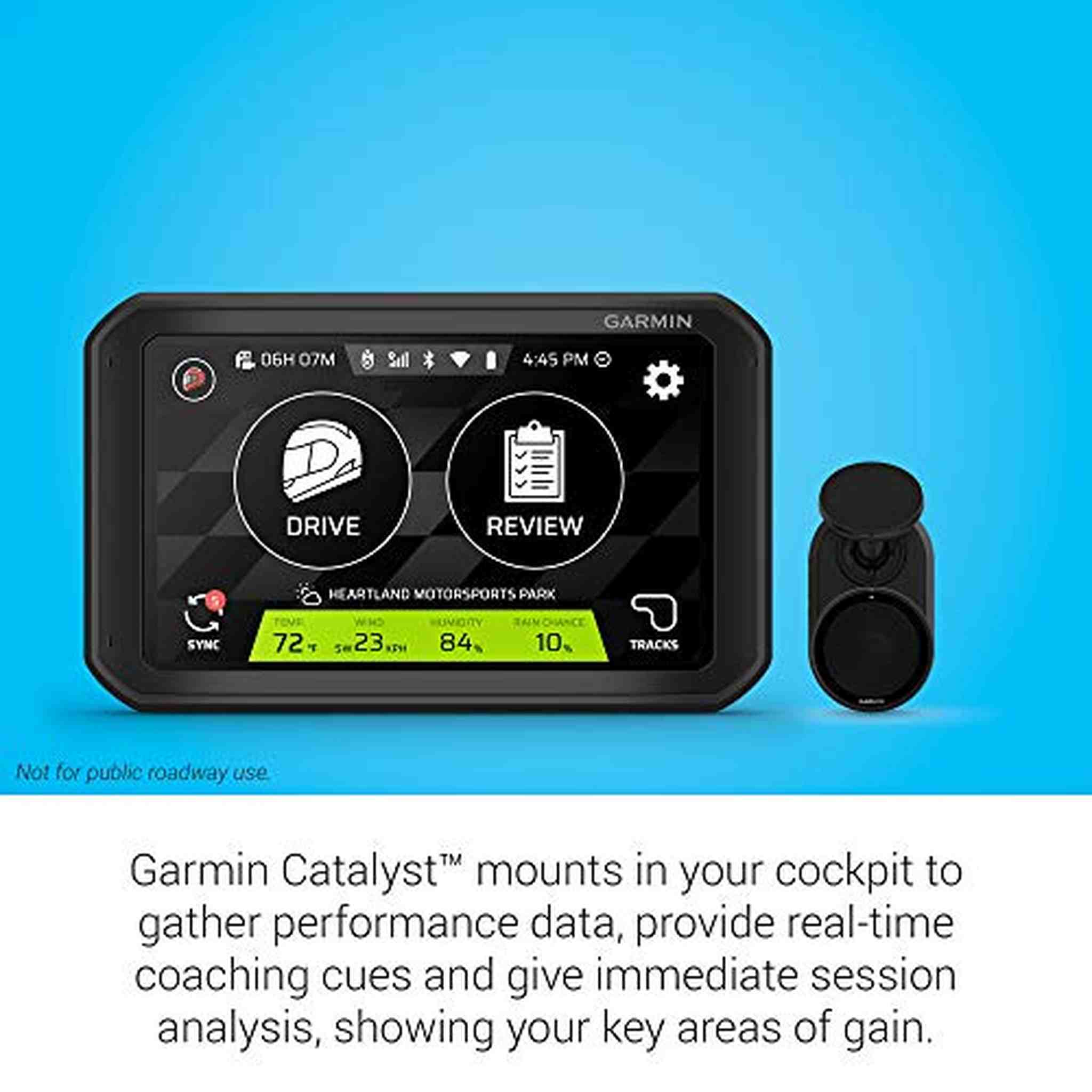 Garmin Catalyst, Driving Optimizer 010-02345-00 with 6Ave Travel & Accessory Kit Garmin
