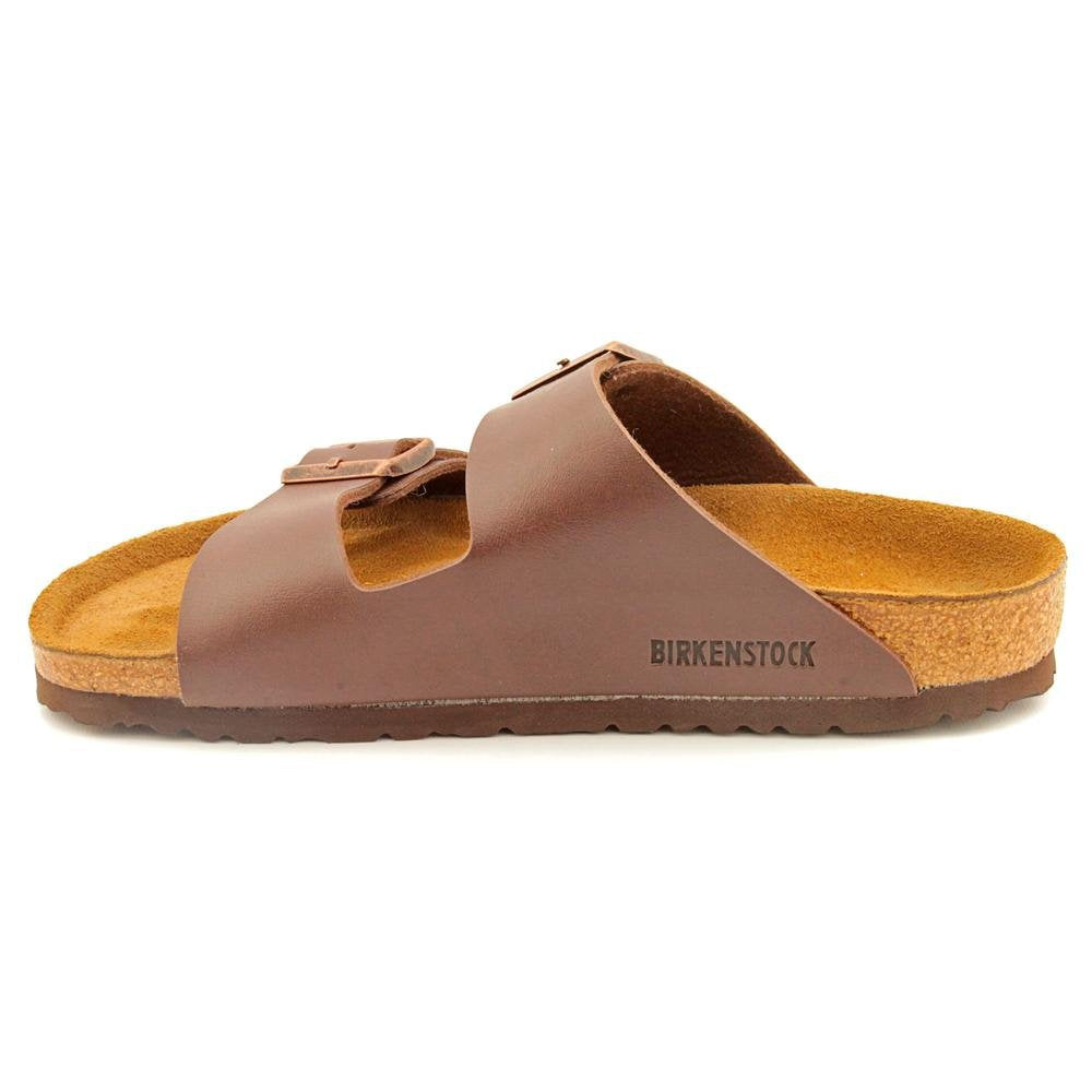Birkenstock Unisex Arizona Sandal,Dark Brown Birko-Flor,36 N EU