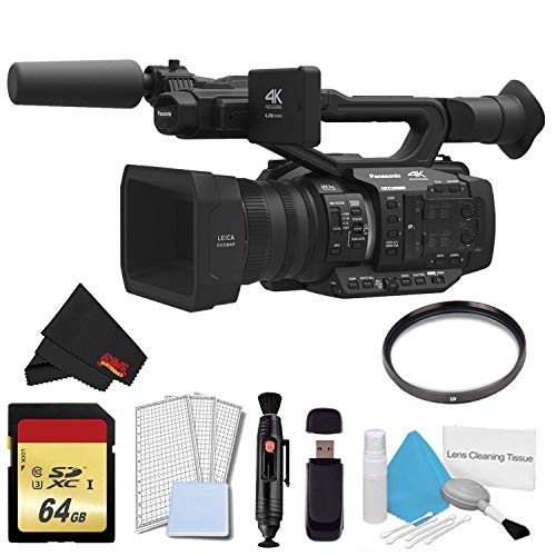 Panasonic AG-UX180 4K Premium Professional Camcorder Bundle with Accessories