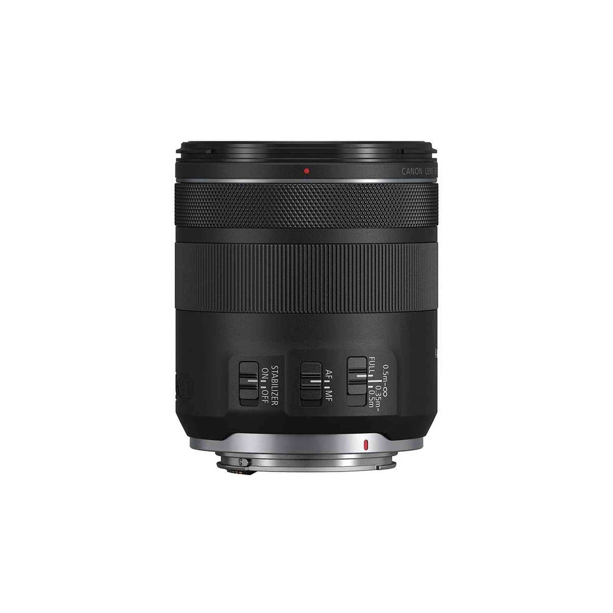 Canon RF 85mm F2 Macro is STM, Compact Medium-Telephoto Black Lens 4234C002