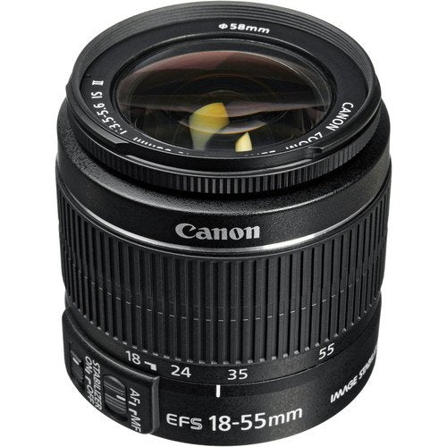 EF-S 18-55mm f/3.5-5.6 IS II I Lens for EOS Digital SLR Digital Cameras - Black