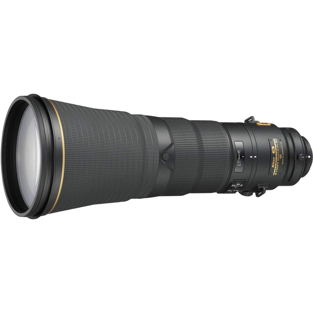 Nikon AF-S NIKKOR 600mm f/4E FL ED VR Lens for Nikon F Mount + Accessories International Model with 2 Year Warranty