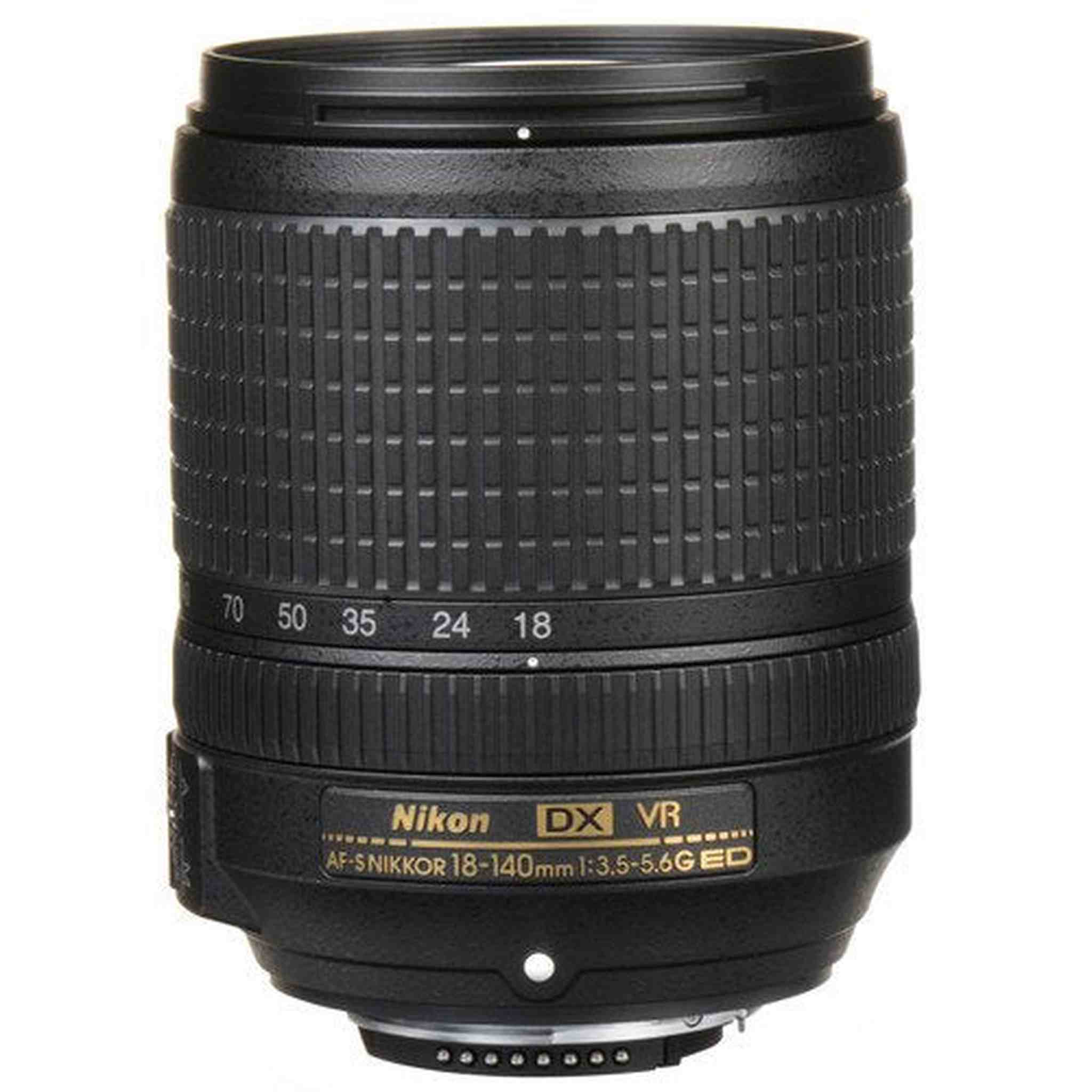 NIKON 18-140MM F/3.5-5.6G ED AF-S DX VR Lens with 1 Year Warranty Sandisk 64GB and 128GB Extreme Memory Card SDXCUHS-I