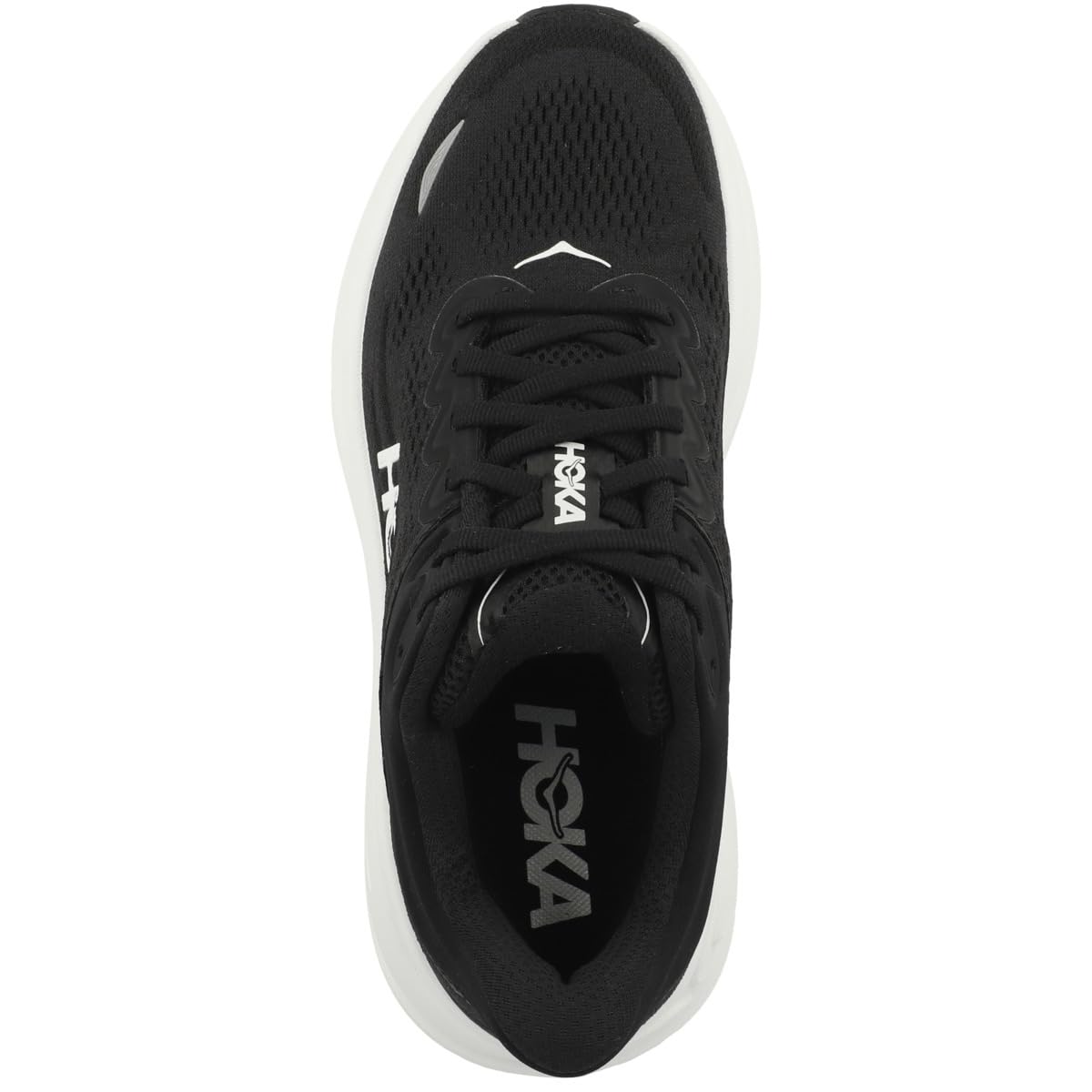Hoka Women's Bondi 9 Black/White 9.5 Medium