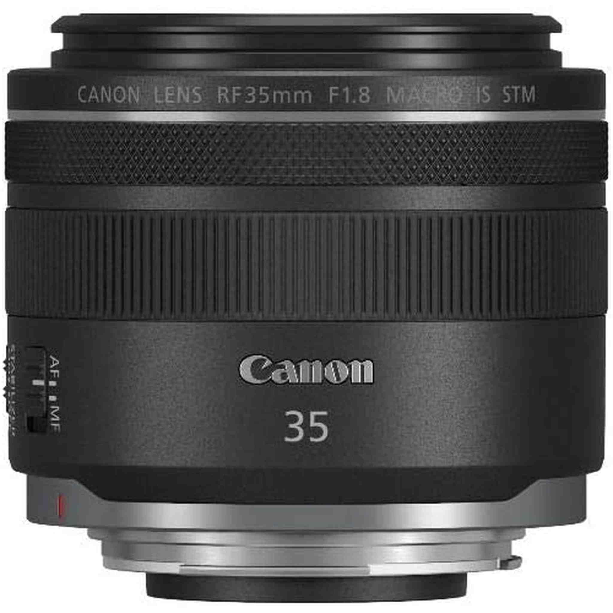 Canon RF 35mm f/1.8 IS Macro STM Lens, Black - 2973C002 International Model Renewed - Reconditioned Canon
