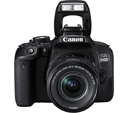 Canon EOS 800D Digital SLR with 18-55 is STM Lens Black International Version