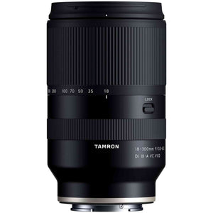 Tamron 18-300mm F/3.5-6.3 Di III-A VC VXD Lens for Sony E APS-C Mirrorless Cameras Black