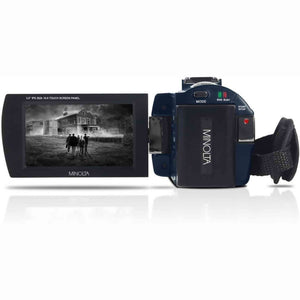 Minolta MN4K25NV 4K Ultra HD 30 MP Night Vision Camcorder Blue , MN4K25NV-W-BL