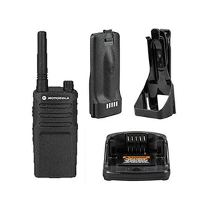 4 Pack of Motorola RMM2050 Two Way Radio Walkie Talkies with Programming Video Motorola Solutions