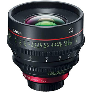 Canon CN-E 20mm T1.5 L F Cinema Prime Lens EF Mount